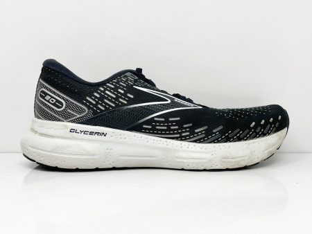 Brooks Womens Glycerin 20 1203691B059 Black Running Shoes Sneakers Size 9 B Sale