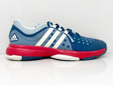 Adidas Womens Barricade Classic Bounce AQ2388 Blue Running Shoes Sneakers Sz 8 Discount