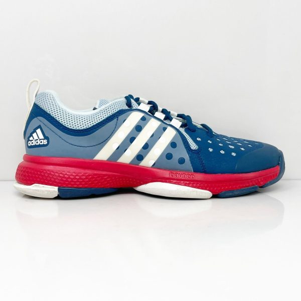 Adidas Womens Barricade Classic Bounce AQ2388 Blue Running Shoes Sneakers Sz 8 Discount