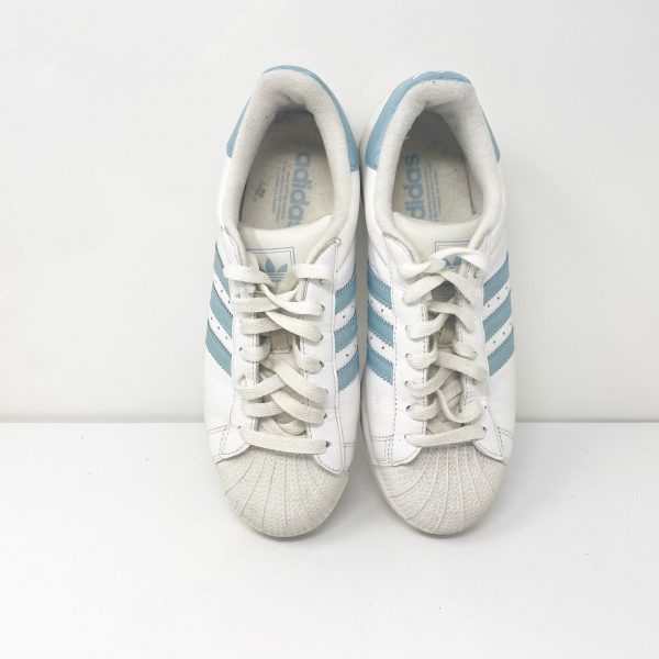 Adidas Womens Superstar 549883 White Casual Shoes Sneakers Size 7 Cheap