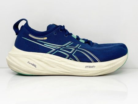 Asics Womens Gel Nimbus 26 1012B601 Blue Running Shoes Sneakers Size 10 Fashion