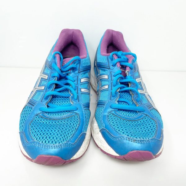 Asics Womens Gel Contend 4 T765N Blue Running Shoes Sneakers Size 8.5 Discount