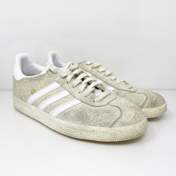 Adidas Womens Gazelle B41655 Ivory Casual Shoes Sneakers Size 6.5 For Cheap