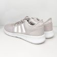 Adidas Womens Cloudfoam QT Racer B43758 Gray Running Shoes Sneakers Size 8 Hot on Sale