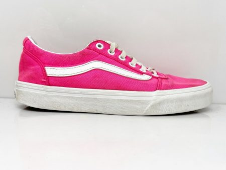 Vans Womens Off The Wall 500714 Pink Casual Shoes Sneakers Size 8 Online