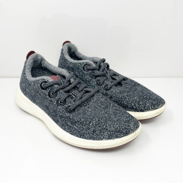 Allbirds Womens Wool Runner Mizzles 0719 NV1 Gray Running Shoes Sneakers Size 6 Fashion