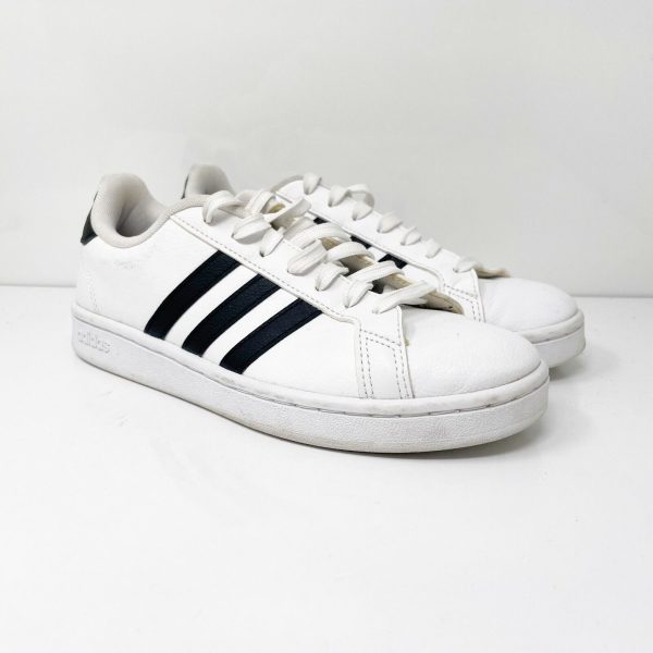 Adidas Womens Grand Court F36483 White Casual Shoes Sneakers Size 7.5 For Sale