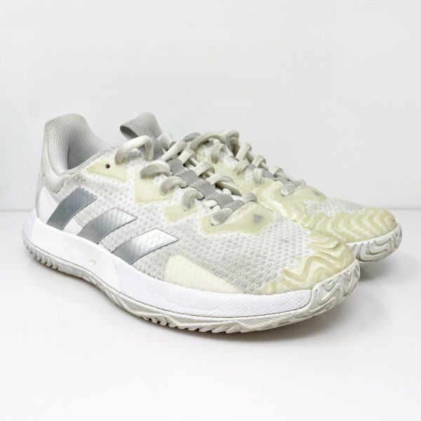 Adidas Womens Solematch Control ID1502 Gray Running Shoes Sneakers Size 7.5 Cheap