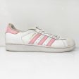 Adidas Womens Superstar BY3724 White Casual Shoes Sneakers Size 9.5 Fashion