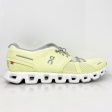 On Womens Cloud 5 Yellow Running Shoes Sneakers Size 8.5 For Sale