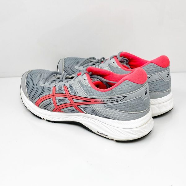 Asics Womens Gel Contend 6 1012A571 Gray Running Shoes Sneakers Size 8.5 W Online Hot Sale