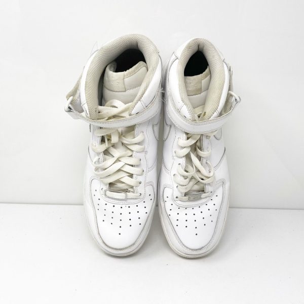 Nike Mens Air Force 1 Mid 07 315123-111 White Basketball Shoes Sneakers Size 9.5 Online now