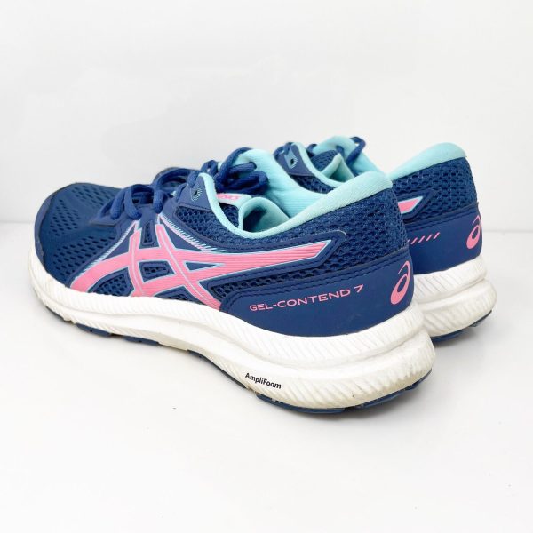 Asics Womens Gel Contend 7 1012B228 Blue Running Shoes Sneakers Size 9.5 Supply