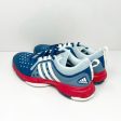 Adidas Womens Barricade Classic Bounce AQ2388 Blue Running Shoes Sneakers Sz 8 Discount