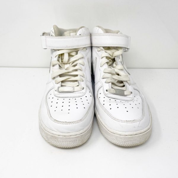 Nike Mens Air Force 1 Mid 07 315123-111 White Basketball Shoes Sneakers Size 9.5 Online now