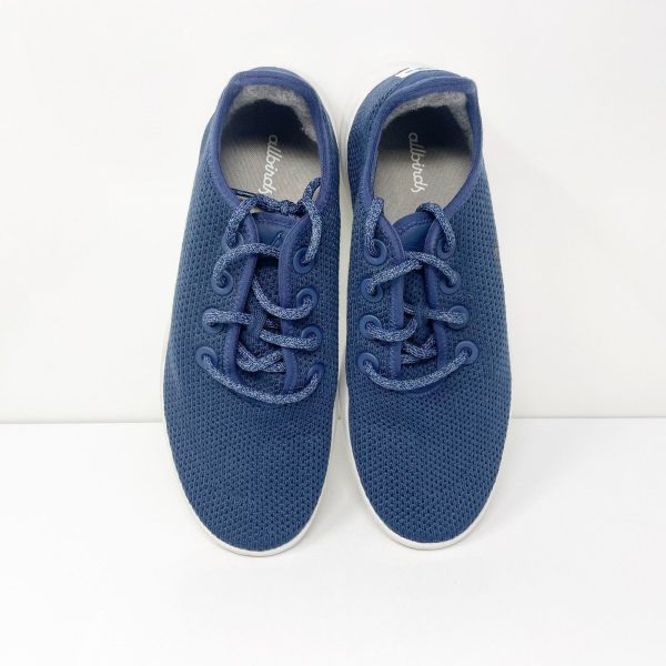 Allbirds Womens Tree Runners Blue Running Shoes Sneakers Size 10 For Discount