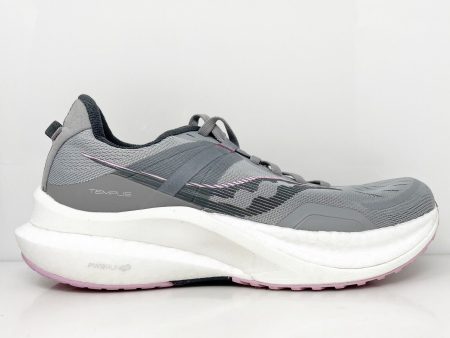 cSaucony Womens Tempus S10720-15 Gray Running Shoes Sneakers Size 9.5 Online