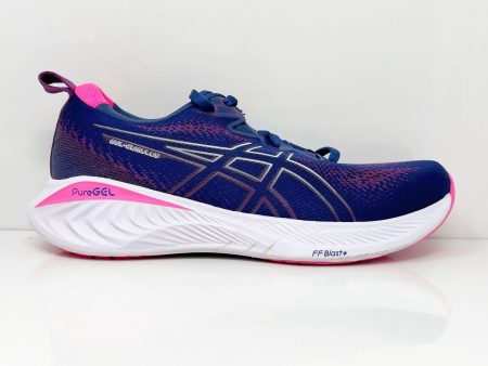 Asics Womens Gel Cumulus 25 1012B441 Blue Running Shoes Sneakers Size 9 Discount