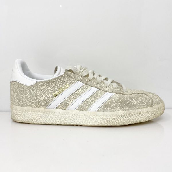 Adidas Womens Gazelle B41655 Ivory Casual Shoes Sneakers Size 6.5 For Cheap