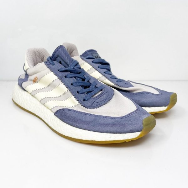 Adidas Womens Iniki Runner BA9995 Blue Running Shoes Sneakers Size 10 For Discount