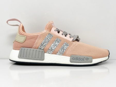 Adidas Womens NMD R1 BY3059 Pink Running Shoes Sneakers Size 8 Online Hot Sale