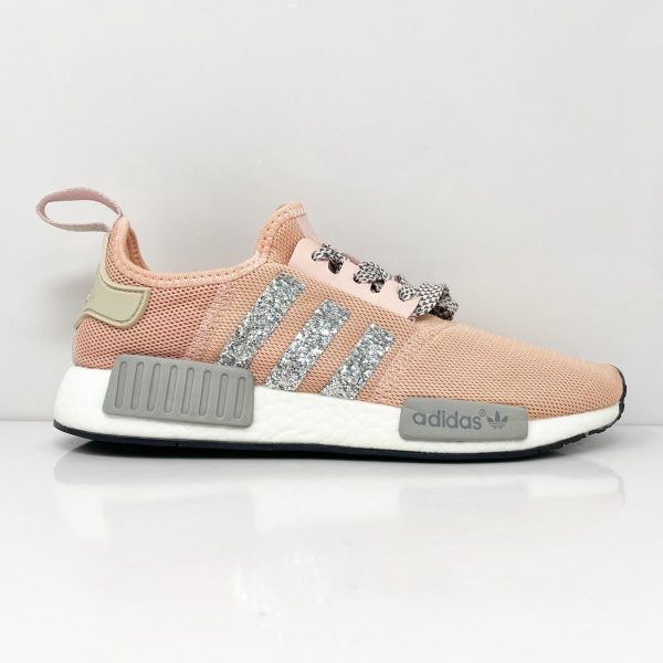 Adidas Womens NMD R1 BY3059 Pink Running Shoes Sneakers Size 8 Online Hot Sale