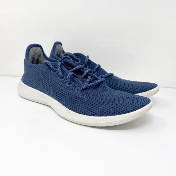 Allbirds Womens Tree Runners Blue Running Shoes Sneakers Size 10 For Discount