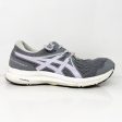 Asics Womens Gel Contend 7 1012A910 Gray Running Shoes Sneakers Size 9.5 W For Cheap