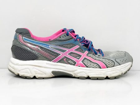 Asics Womens Gel Contend 2 T474Q Gray Running Shoes Sneakers Size 6.5 Online Sale