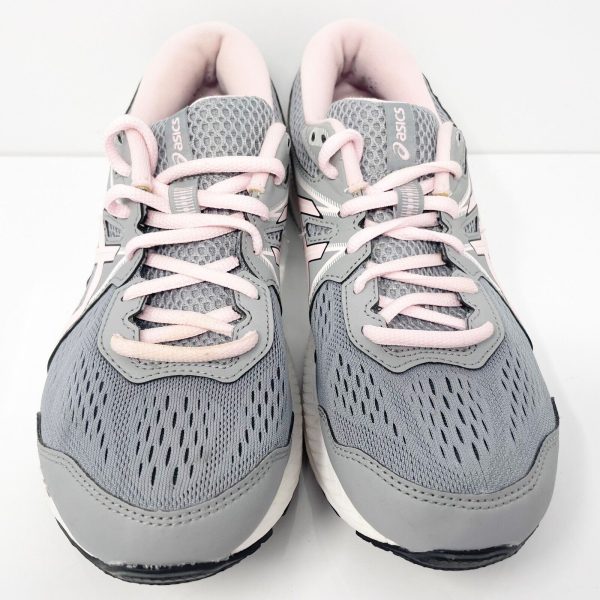 Asics Womens Gel Contend 7 1012A910 Gray Running Shoes Sneakers Size 7.5 W For Cheap