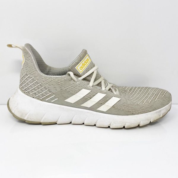 Adidas Womens Asweego F37022 Gray Running Shoes Sneakers Size 10 Online Hot Sale