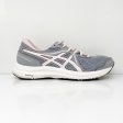 Asics Womens Gel Contend 7 1012A911 Gray Running Shoes Sneakers Size 9.5 Fashion