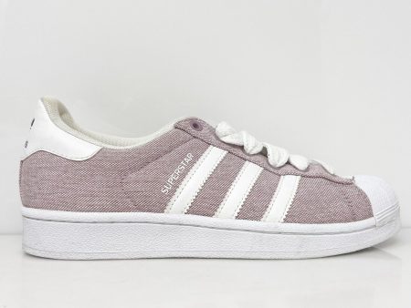 Adidas Womens Superstar B42337 Pink Casual Shoes Sneakers Size 7 Online now