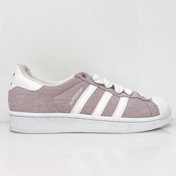 Adidas Womens Superstar B42337 Pink Casual Shoes Sneakers Size 7 Online now