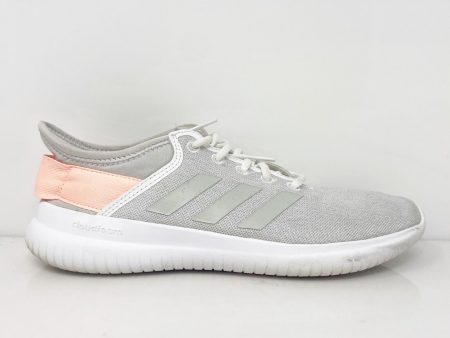 Adidas Womens Cloudfoam Qtflex B43755 Gray Running Shoes Sneakers Size 7 Online