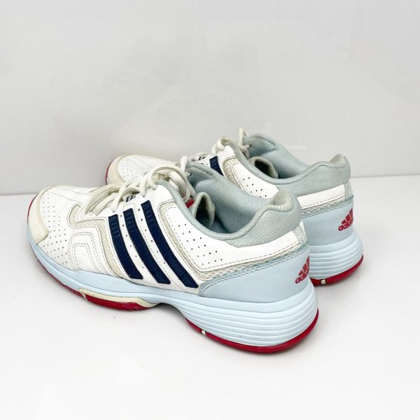 Adidas Womens Barricade Court 2 AQ2389 White Casual Shoes Sneakers Size 8 on Sale