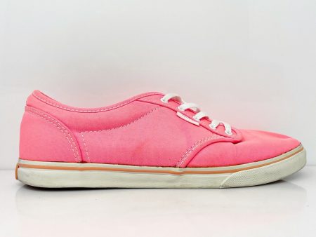 Vans Womens Atwood VN-0NJO6AQ Pink Casual Shoes Sneakers Size 7.5 Discount