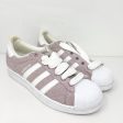 Adidas Womens Superstar B42337 Pink Casual Shoes Sneakers Size 7 Online now