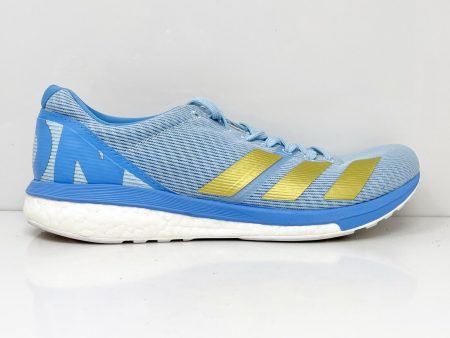 Adidas Womens Adizero Boston 8 G28878 Blue Running Shoes Sneakers Size 10 Discount