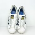 Adidas Womens Superstar C77153 White Casual Shoes Sneakers Size 8 For Discount