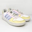 Adidas Womens Hoops 2.0 GY5903 White Casual Shoes Sneakers Size 5 Hot on Sale