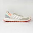 Adidas Womens Retrorun EH1858 White Running Shoes Sneakers Size 10 on Sale