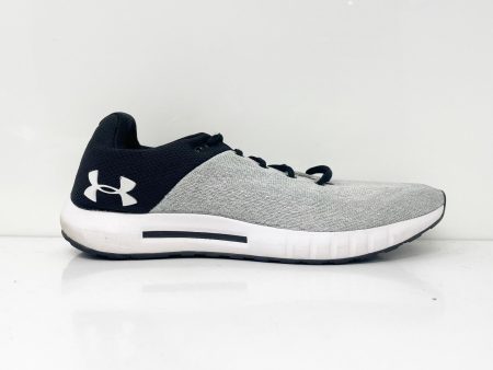 Under Armour Womens Micro G Pursuit 3000101-103 Gray Running Shoes Sneakers 8.5 Online now