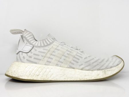 Adidas Womens NMD R2 Primeknit BY9954 White Running Shoes Sneakers Size 8.5 Online Hot Sale