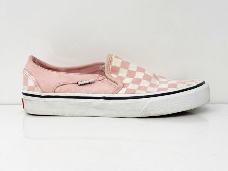 Vans Womens Classic 508731 Pink Casual Shoes Sneakers Size 6.5 Online