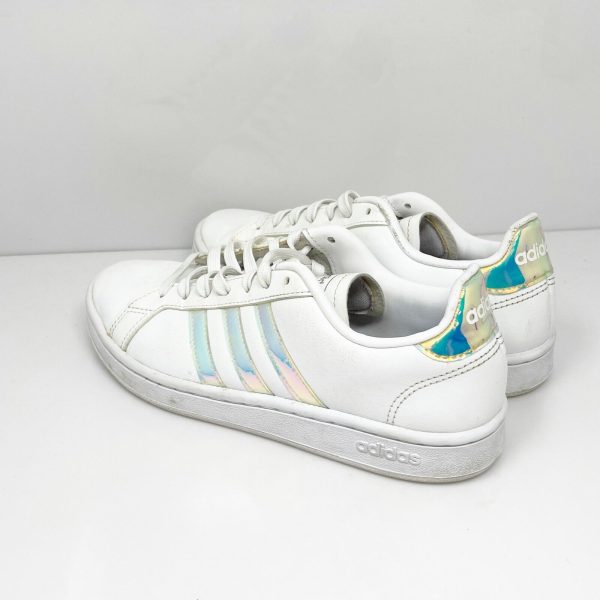 Adidas Womens Grand Court EE9689 White Casual Shoes Sneakers Size 6.5 Online Hot Sale