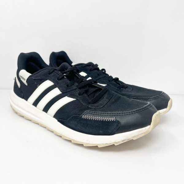 Adidas Womens Retrorun EH1859 Black Running Shoes Sneakers Size 9 Online now