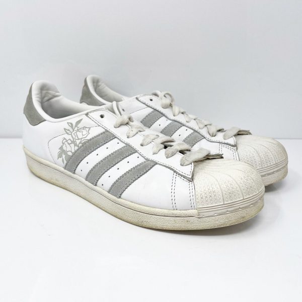 Adidas Womens Superstar CG5939 White Casual Shoes Sneakers Size 10 Online