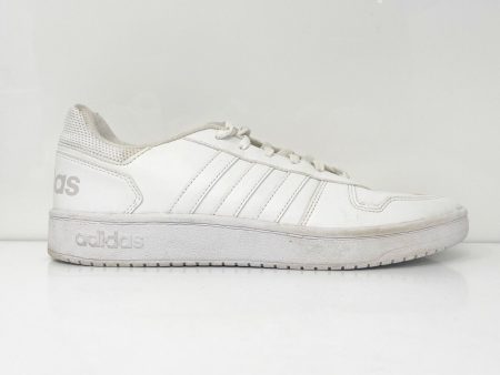 Adidas Womens Hoops 2.0 B42096 White Casual Shoes Sneakers Size 10 Online