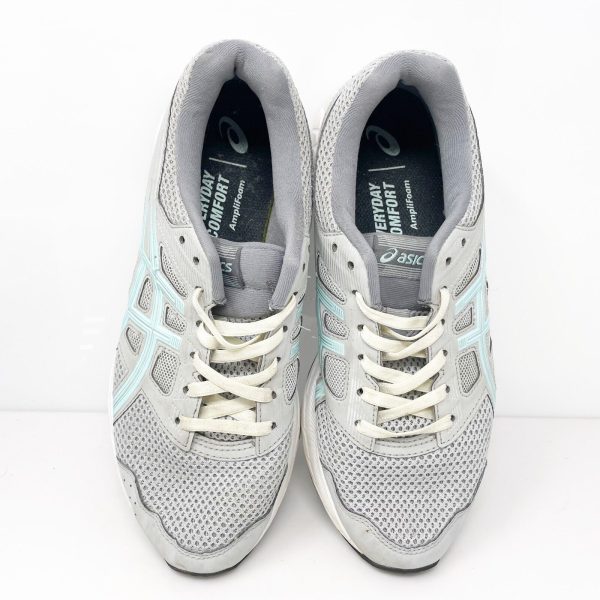 Asics Womens Gel Contend 5 1012A231 Gray Running Shoes Sneakers Size 8.5 W Fashion